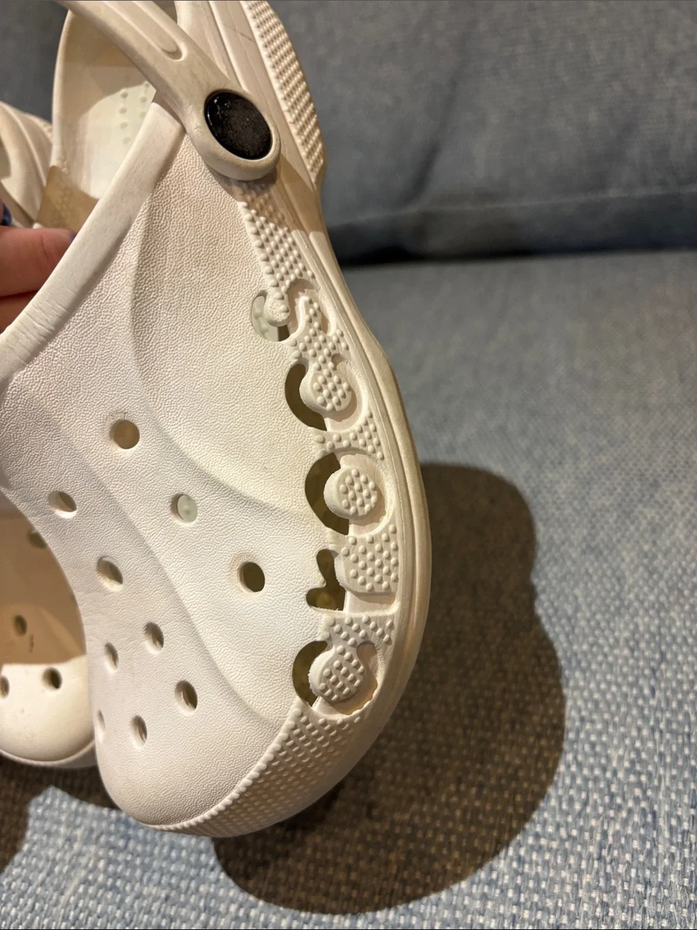 White crocs! Youth 3